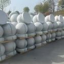 毕节 白麻花岗岩石材圆球，石球，挡车球，隔离球，景观石球，风水球等