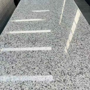 毕节 白麻花岗岩光面毛板