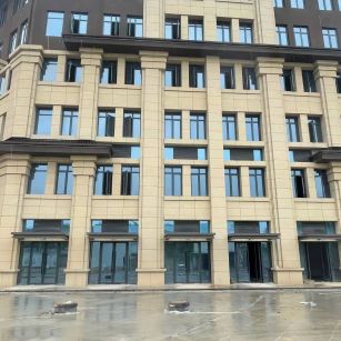 毕节 黄金麻花岗岩荔枝面小区外墙干挂