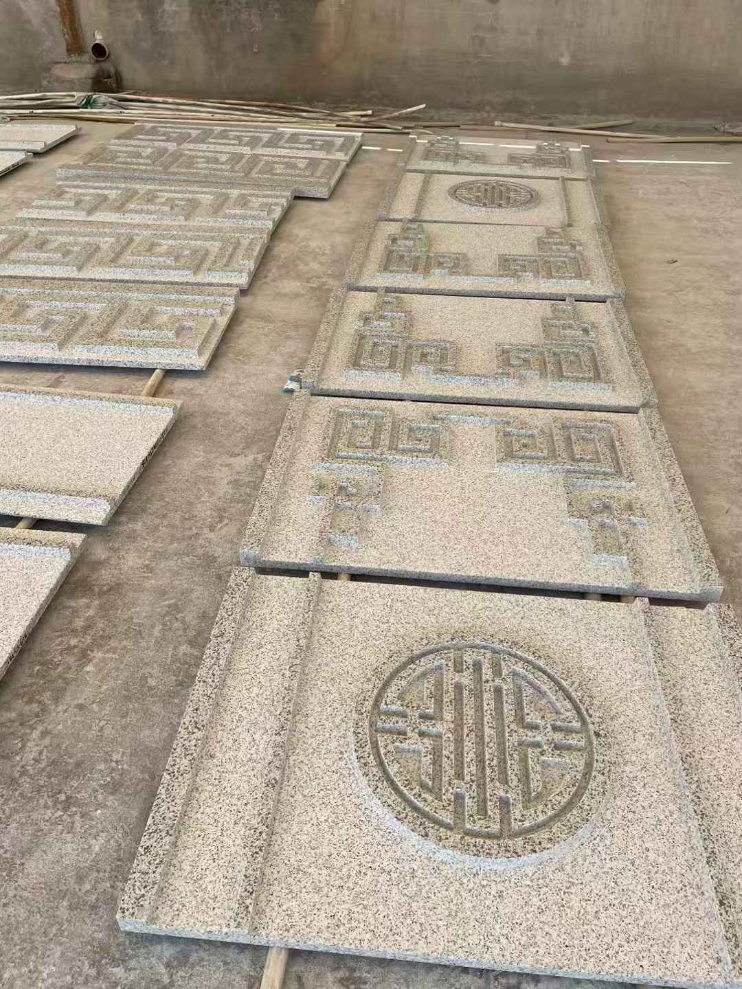 毕节 白麻花岗岩外墙立面雕刻板