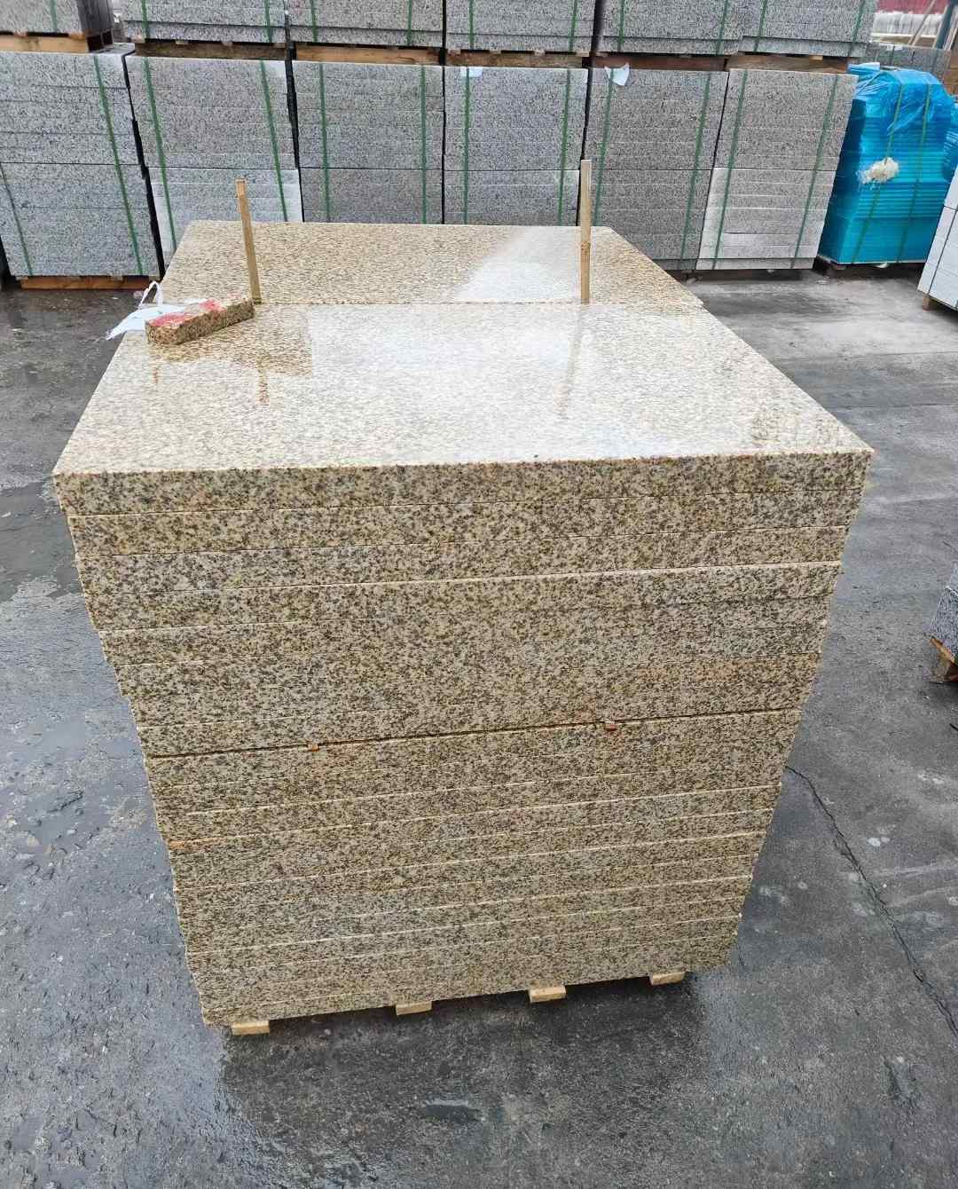 毕节 湖北黄金麻花岗岩石材荔枝面外墙石材