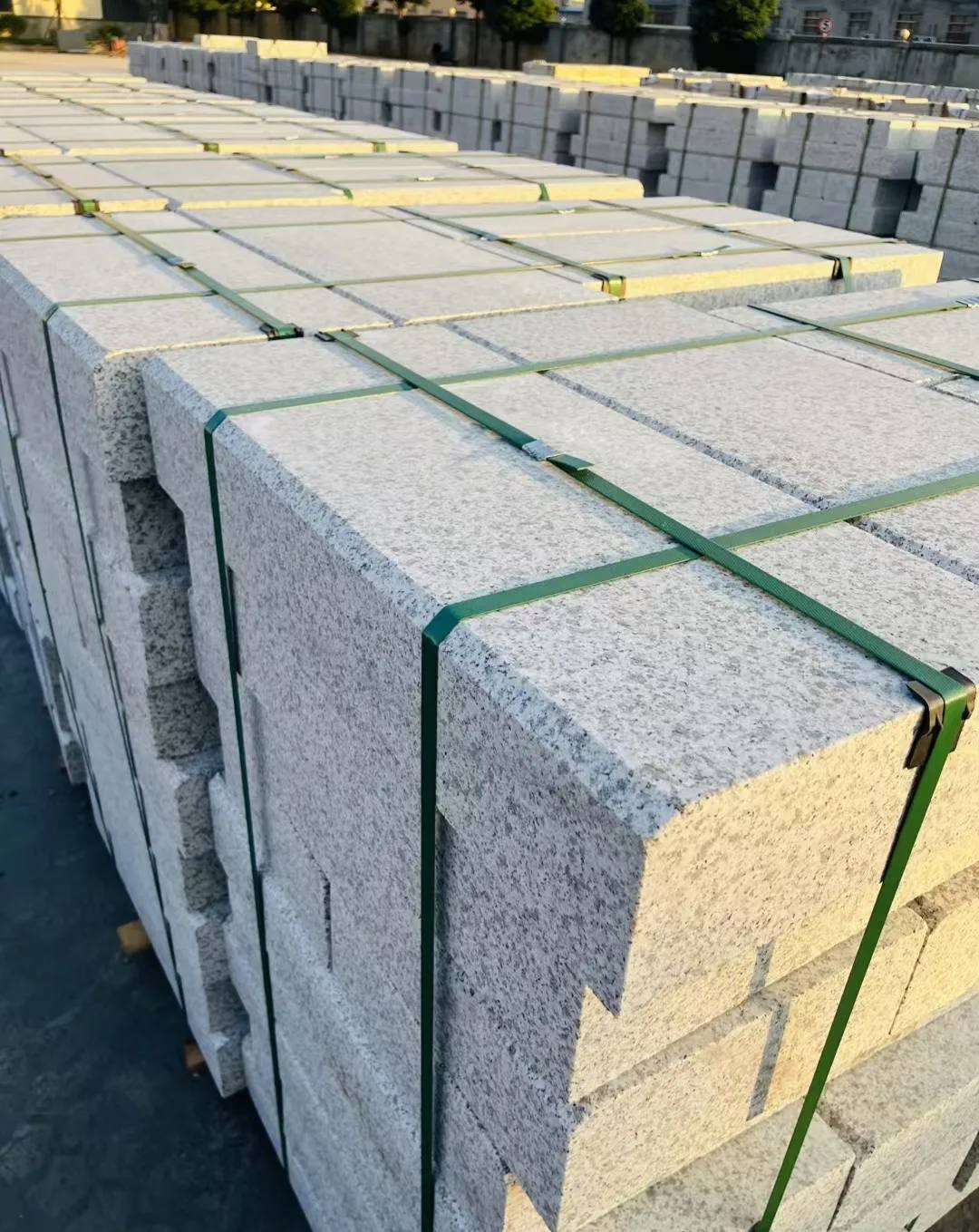 毕节 白麻花岗岩路沿石，马路牙子，路缘石，平石，立缘石等